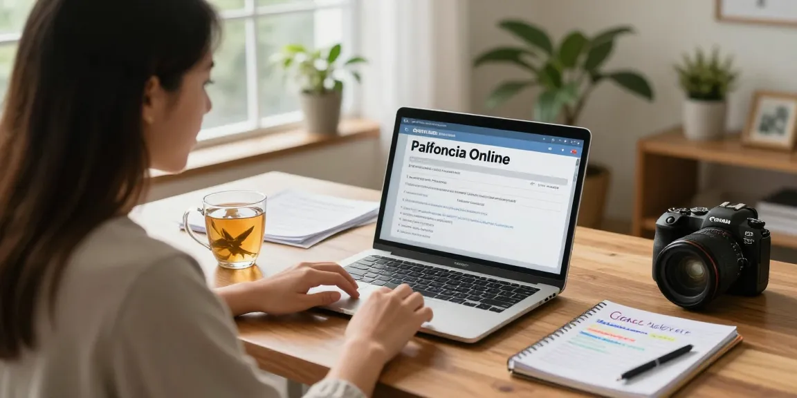 Application process for payday loans California online in a cozy home office.