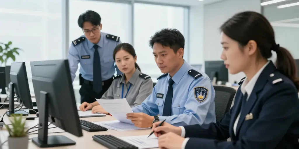 Corporate Security team in action at a trusted local business.